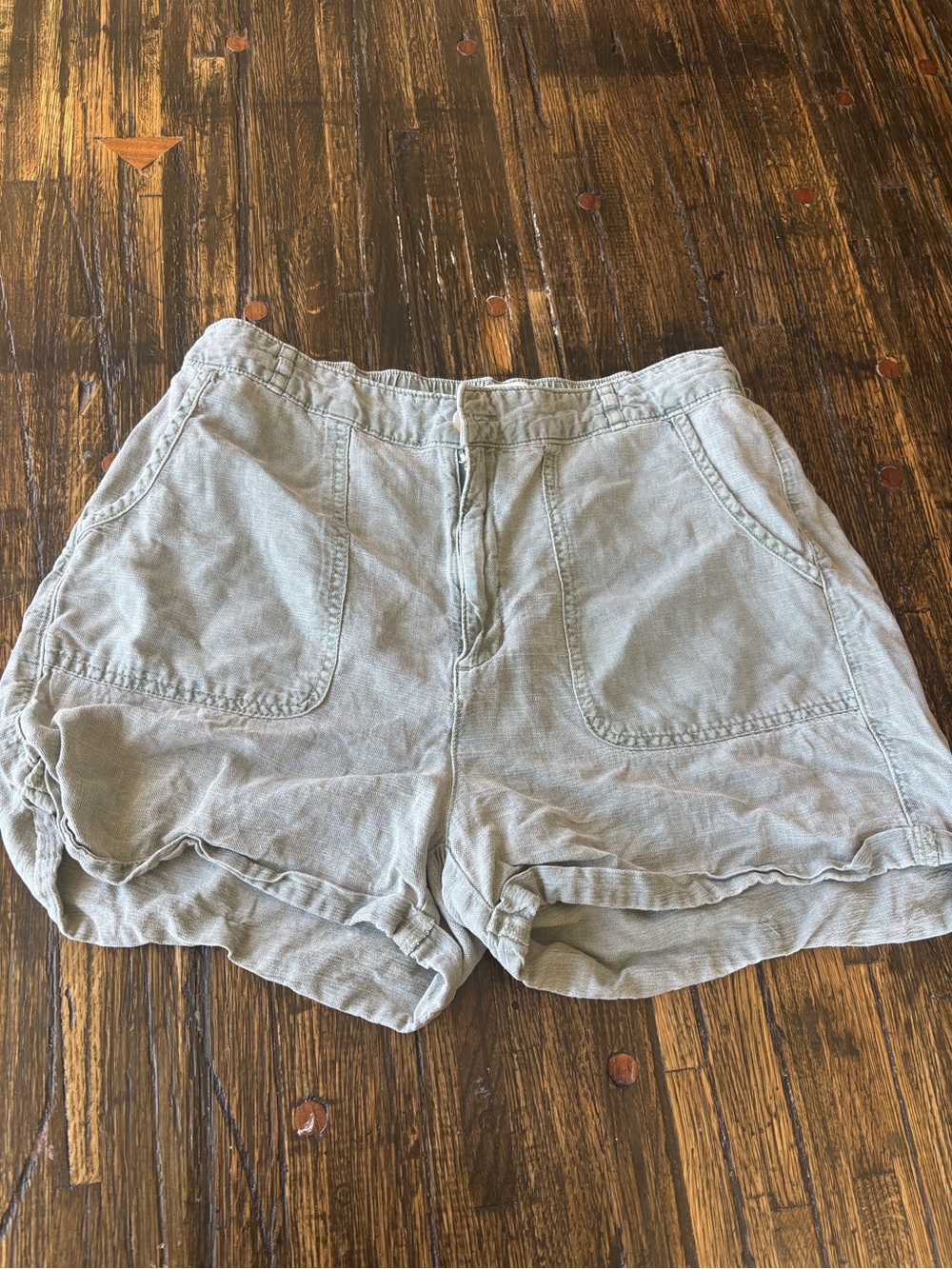 Casual Women's Light green Drawstring Shorts